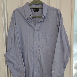 Ralph Lauren Light Blue Casual Button-Down Shirt